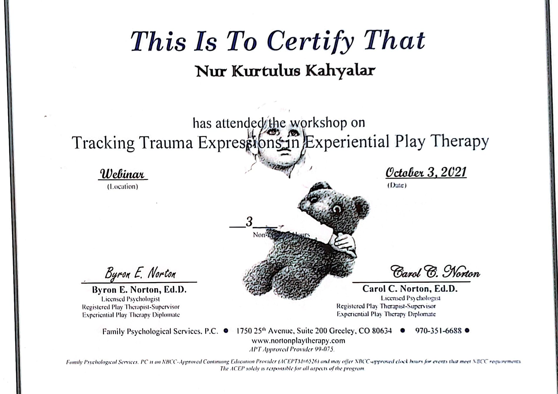 Tracking Trauma Expressions in Experiential Play Therapy