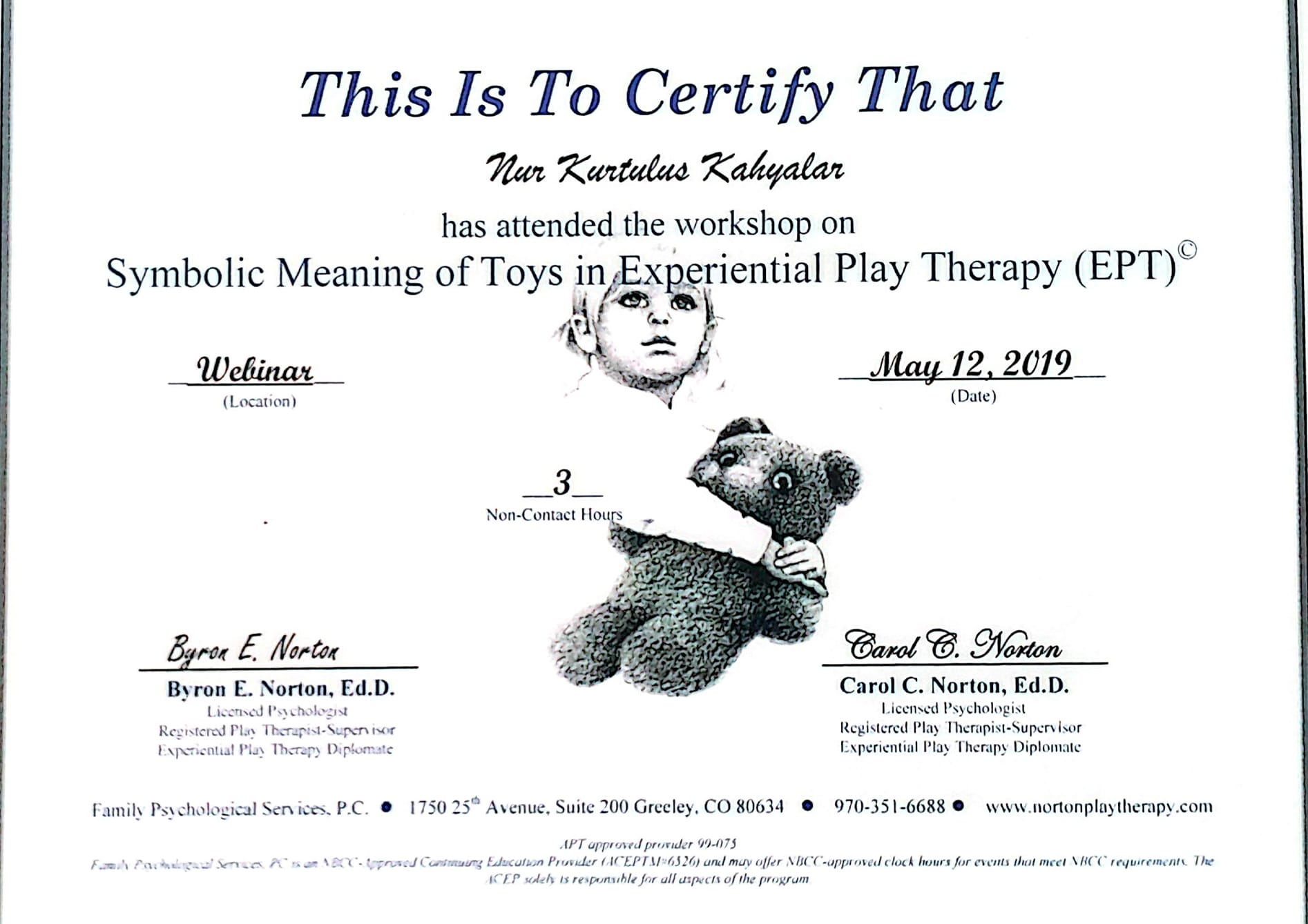 Symbolic Meaning of Toys in Experiential Play Therapy