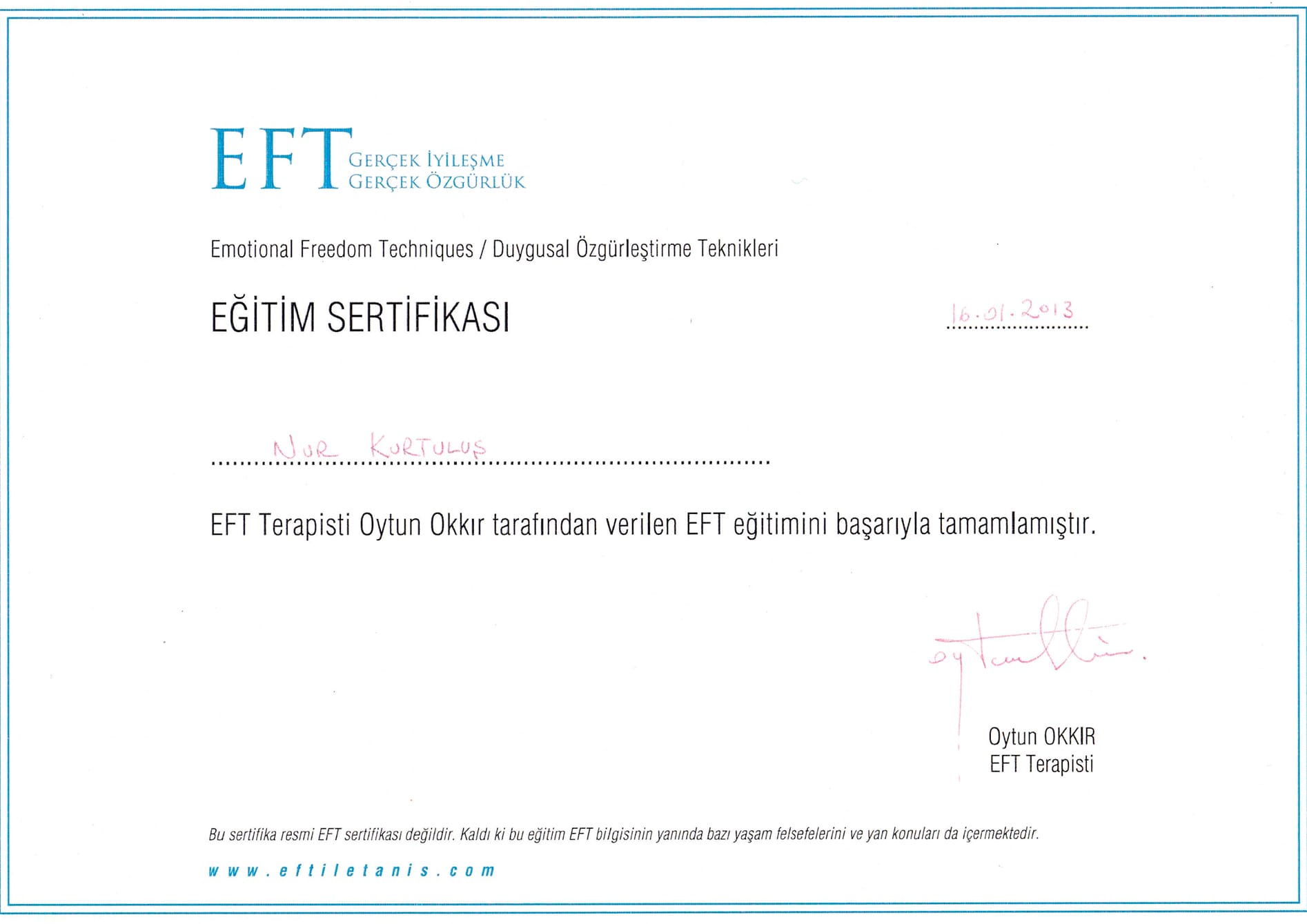 EFT Duygusal Özgürleştirme Teknikleri